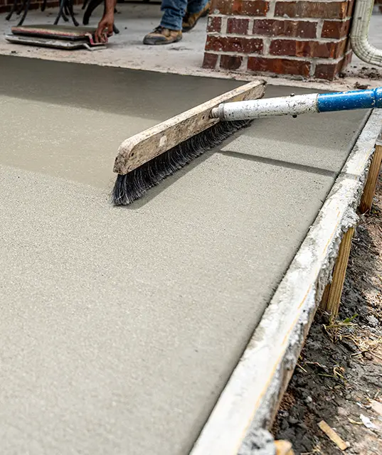 concrete curb in Albers IL